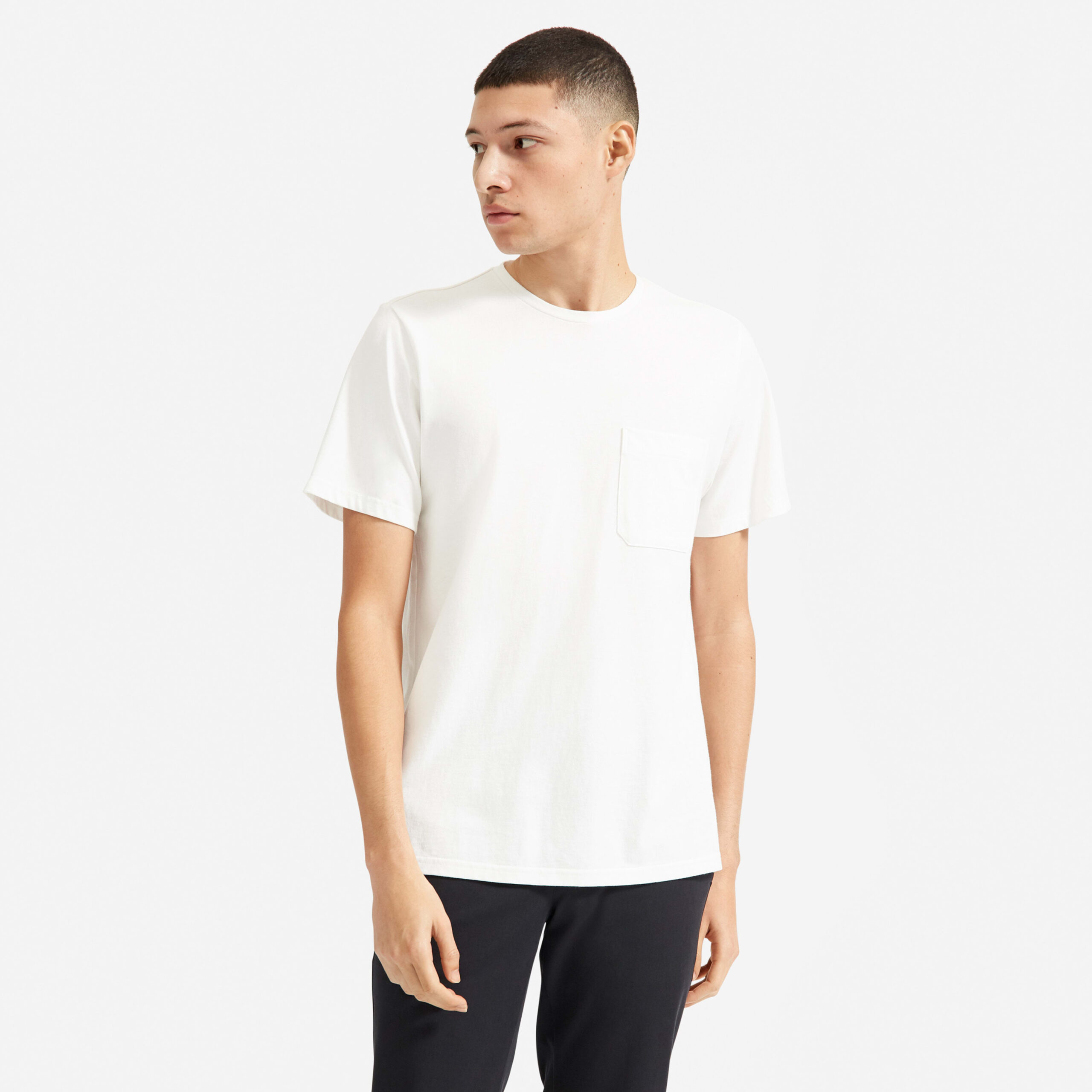Men&#8217;s Premium-Weight Pocket | Uniform T-Shirt by Everlane in White