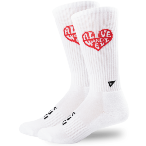 Arvin Goods x Alive & Well | Crew Sock (M/L / White)