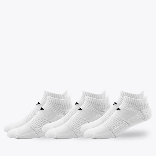 Athletic Short Sock - White - 3-Pack (M/L)
