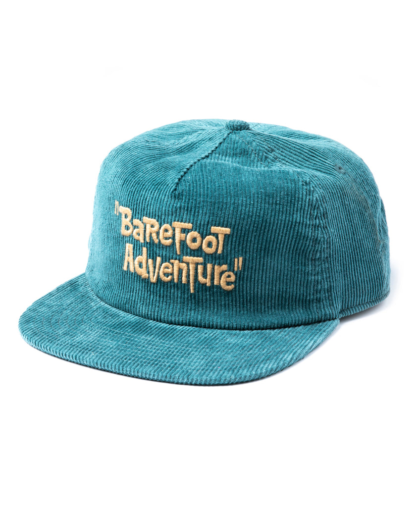 Barefoot Adventure Cord 5-Panel Hat