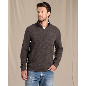 Breithorn Quarter Zip Sweater Barnwood / S