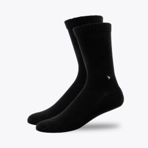 Casual Sock - Long - Solids (M/L / Black)