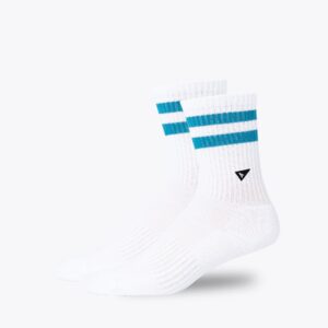 Crew Sock - Short - Retro (S/M / Grey/White)