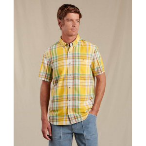 Eddy Short Sleeve Shirt Lemon Plaid / S