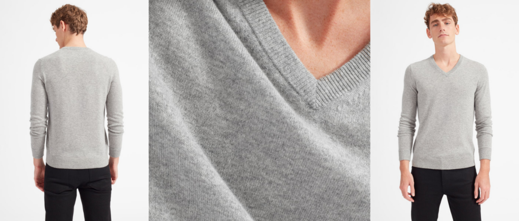 Unbound-merino-wool-v-neck-tshirt - No Man Before