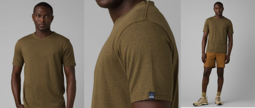 Sustainable V-Neck Shirts For Men