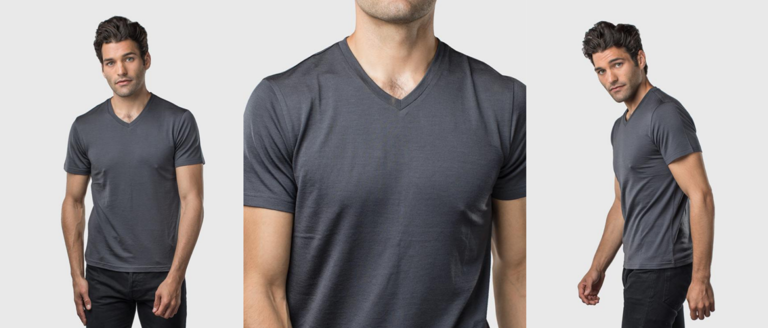 Sustainable V-Neck Shirts For Men | IndieGetup