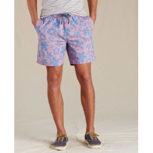 Men&#8217;s Boundless Pull-On Short Faded Lilac Aloha Print
