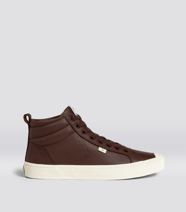 OCA High Brown Premium Leather Sneaker Men