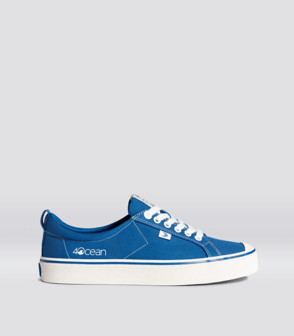OCA Low 4Ocean Blue Cordura Contrast Thread Sneaker Men