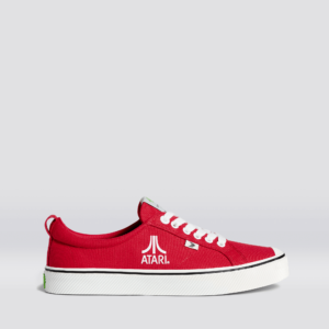 OCA Low ATARI Red Canvas Sneaker Men