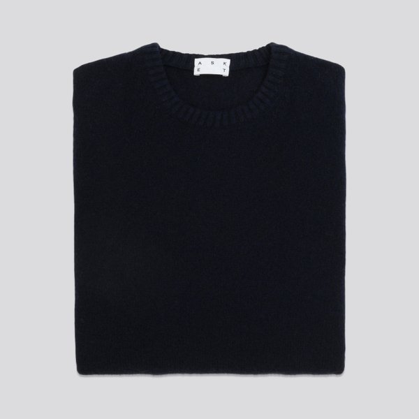 The Cashmere Sweater Dark Navy