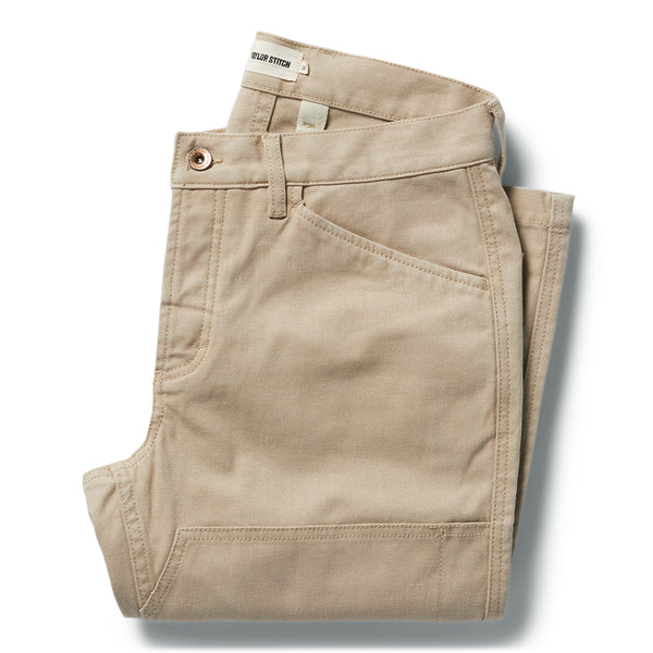 The Chore Pant in Sand Boss Duck