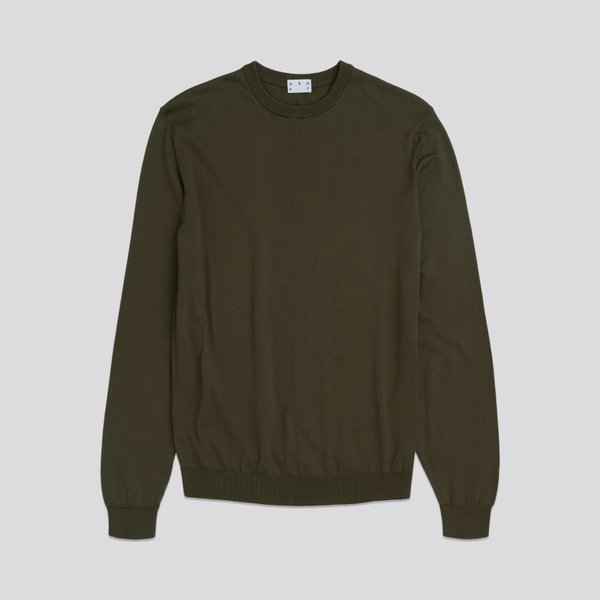 The Cotton Sweater Olive