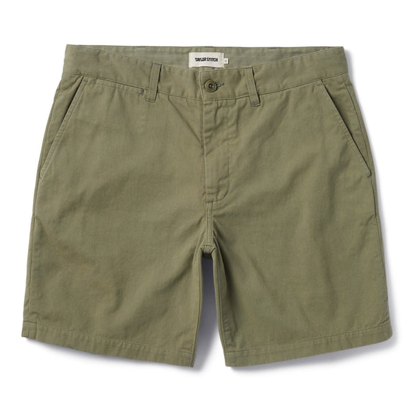 The Foundation Short in Olive Twill
