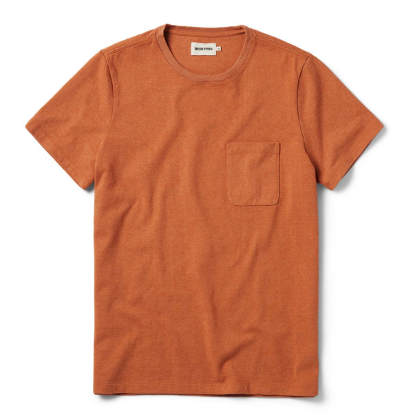 The Heavy Bag Tee in Apricot