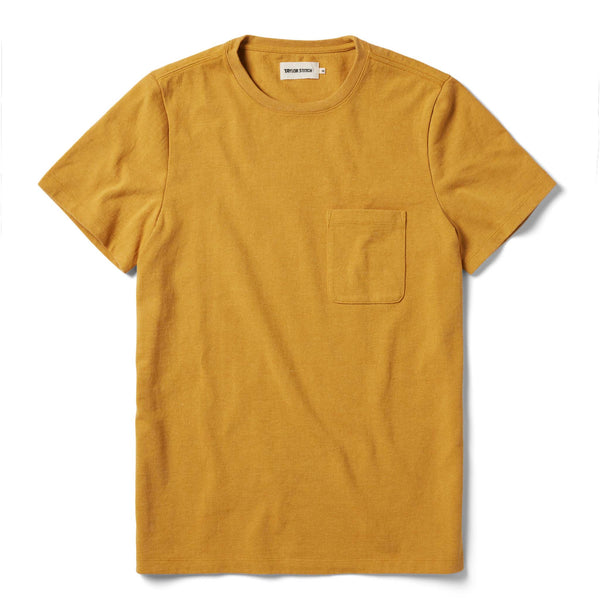The Heavy Bag Tee in Gold