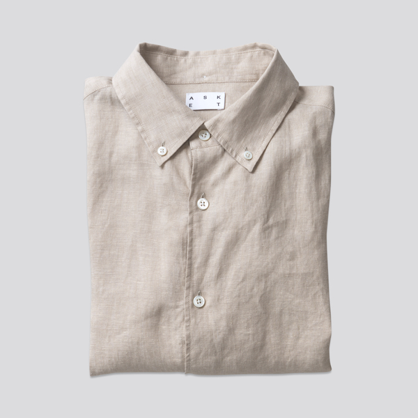 The Linen Shirt Beige