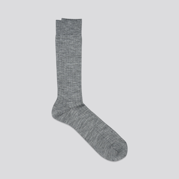 The Merino Sock Light Grey