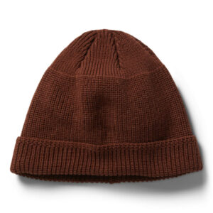 The Rib Beanie in Russet