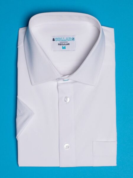 Sustainable Dress Shirt from Organic Cotton Blue - CARPASUS Online