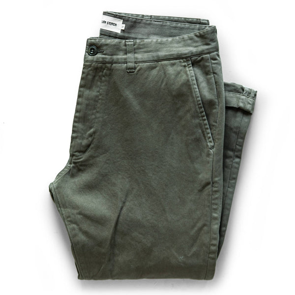 The Democratic Foundation Pant in Organic Olive