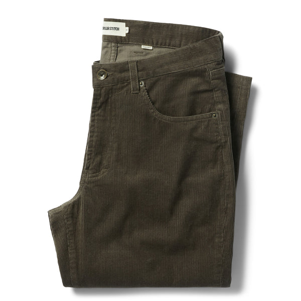 The Democratic All Day Pant in Walnut Cord