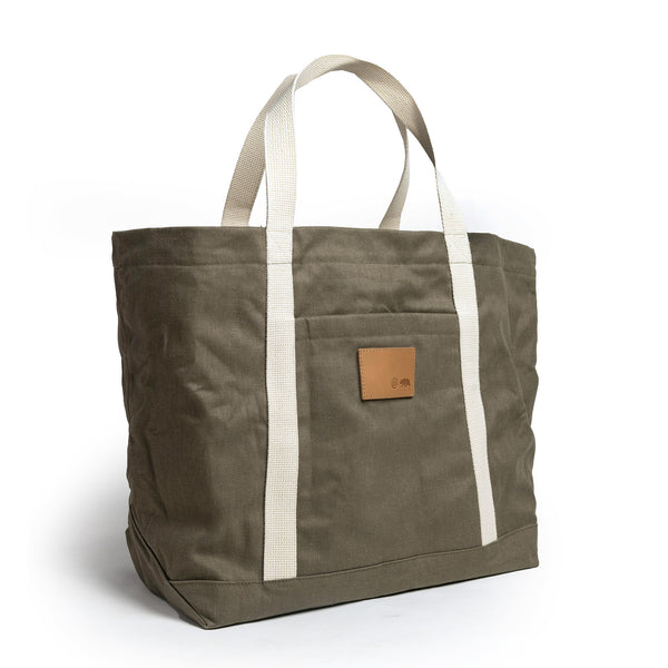 The Market Tote in Stone Boss Duck