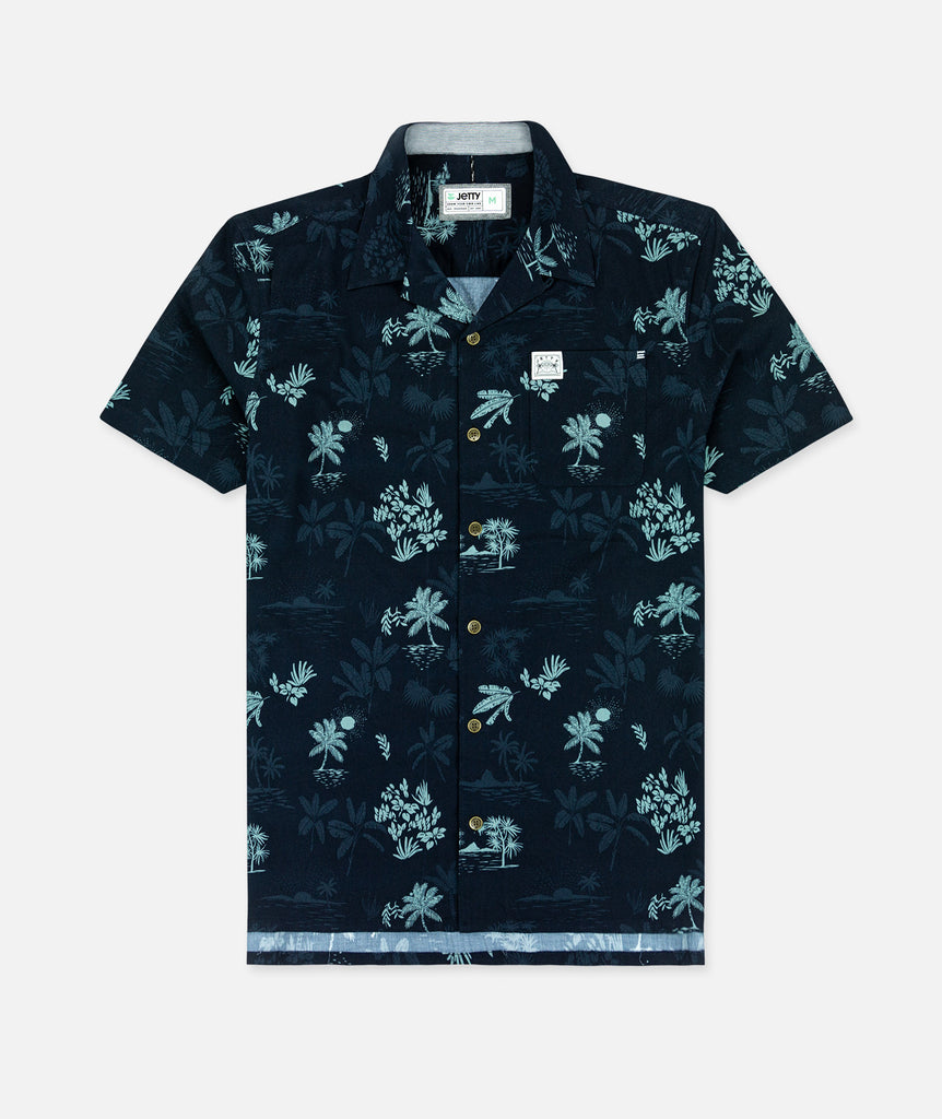 S22 Dockside Party Woven &#8211; Navy
