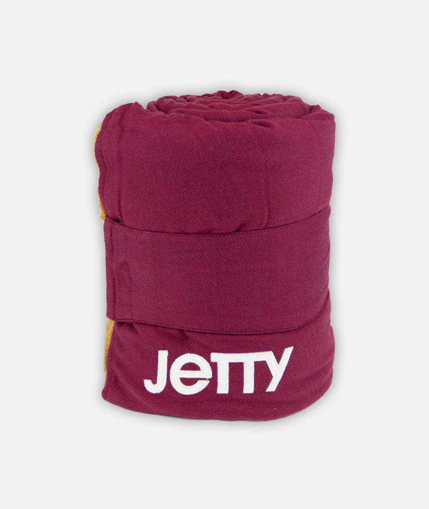 Fireside Sherpa Blanket &#8211; Red