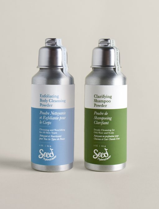 Clarifying Shampoo &#038; Exfoliating Body Cleansing Powder Set