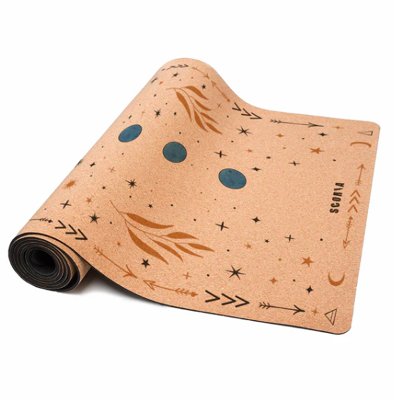 Tarasa Cork Yoga Mat  Anti-Slip Yoga Mat, Sustainable, Durable