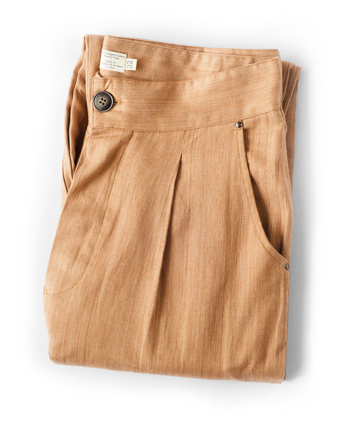 Canyon Pants in Acacia Brown Vintage Twill