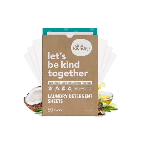 Pack of 3 Eco-friendly Laundry Detergent Sheets