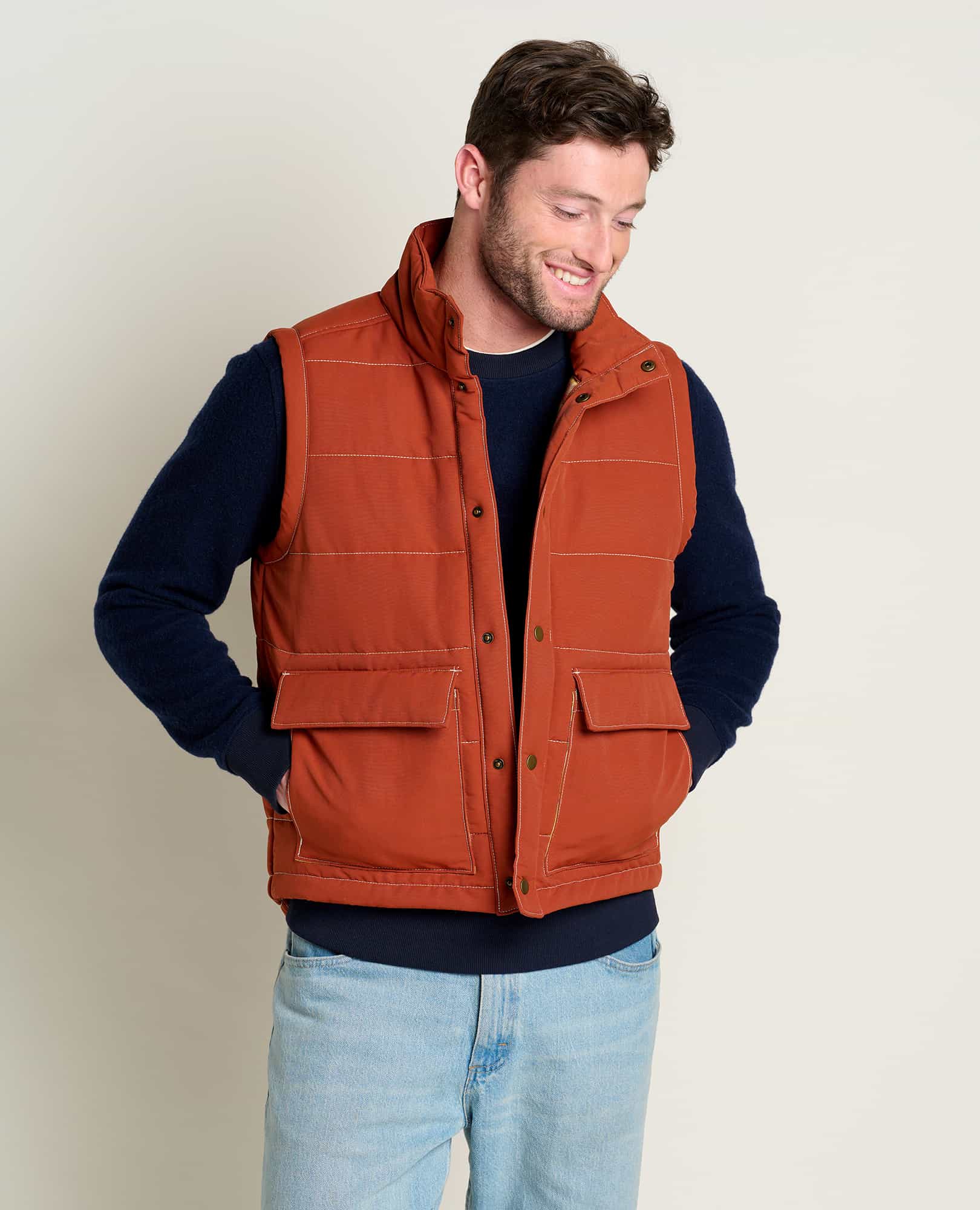 Men&#8217;s Forester Pass Vest Cinnamon