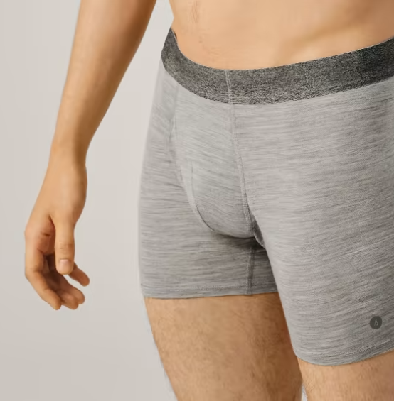 Men's All-Season Merino Wool Boxer Briefs