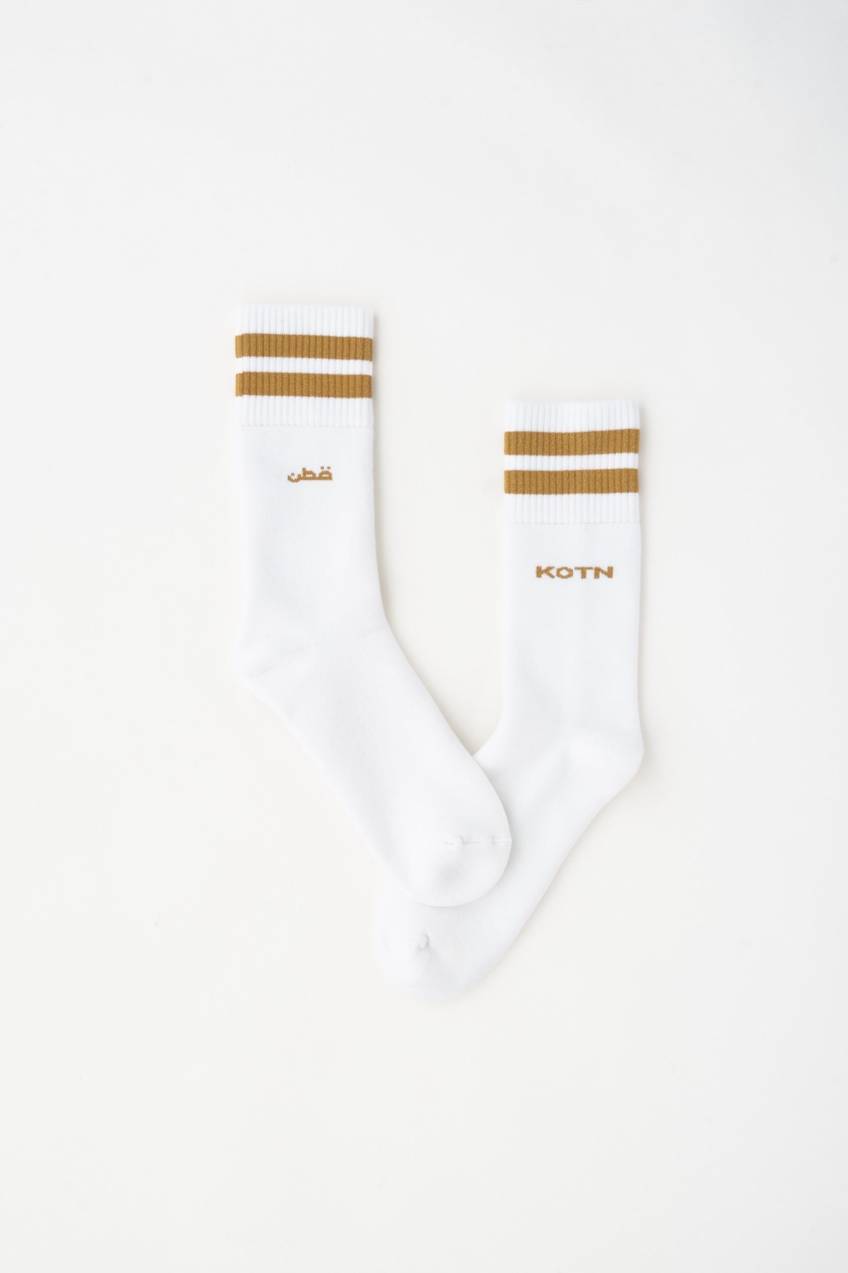 Unisex Crew Socks | Gold