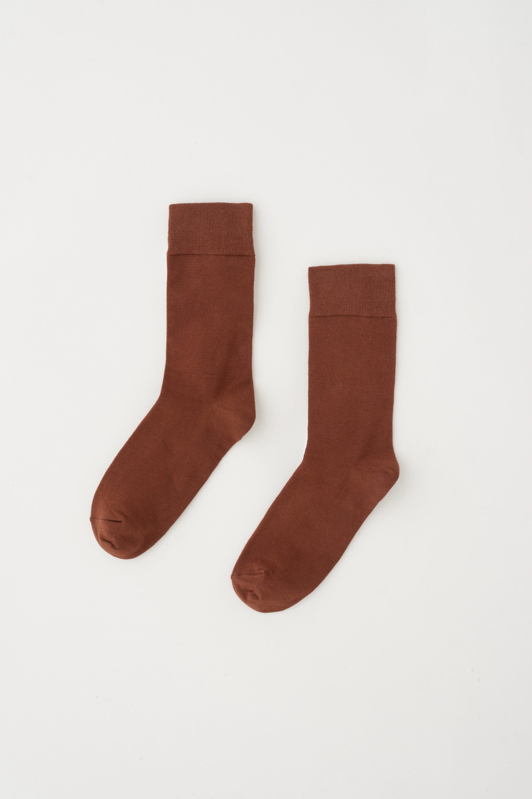 Unisex Dress Socks | Umber