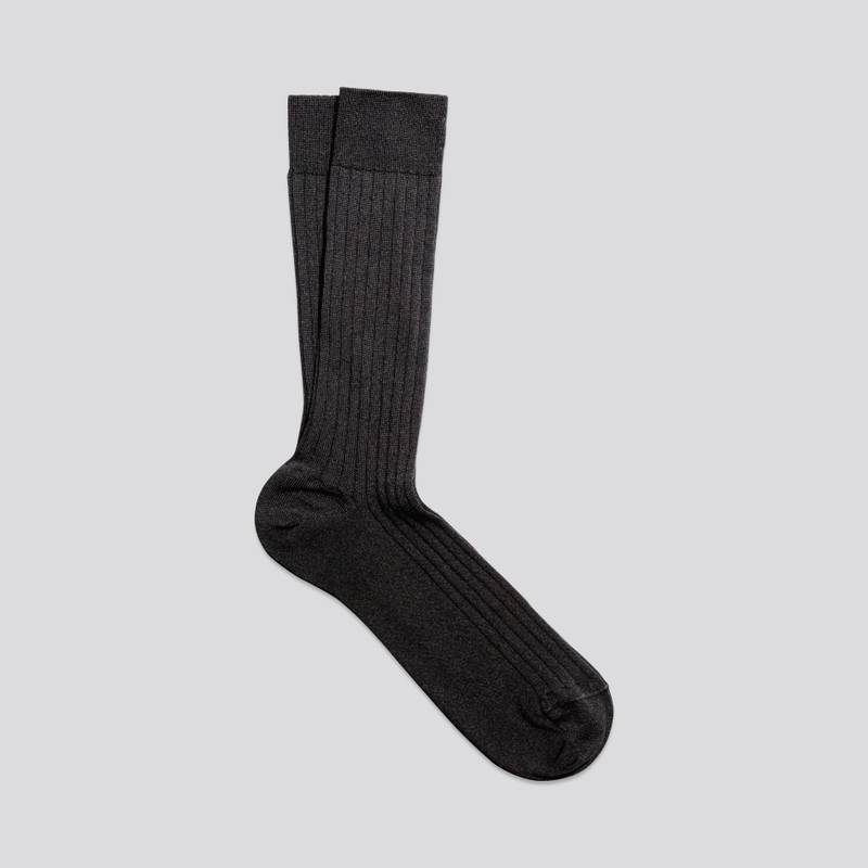 Merino Sock 3-Pack | Charcoal Melange