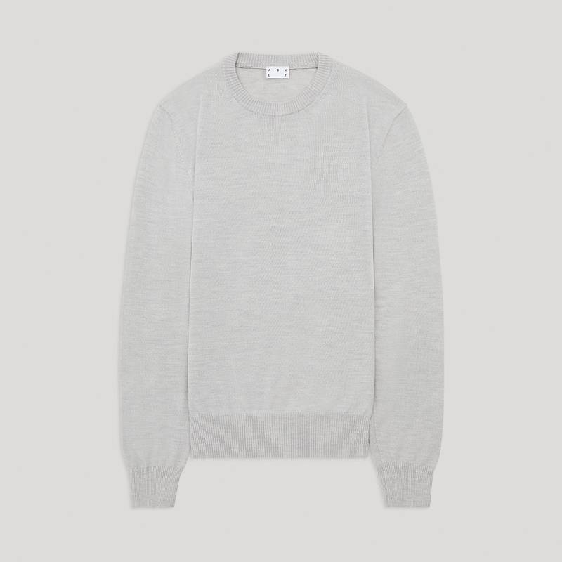 Merino Sweater | Light Grey
