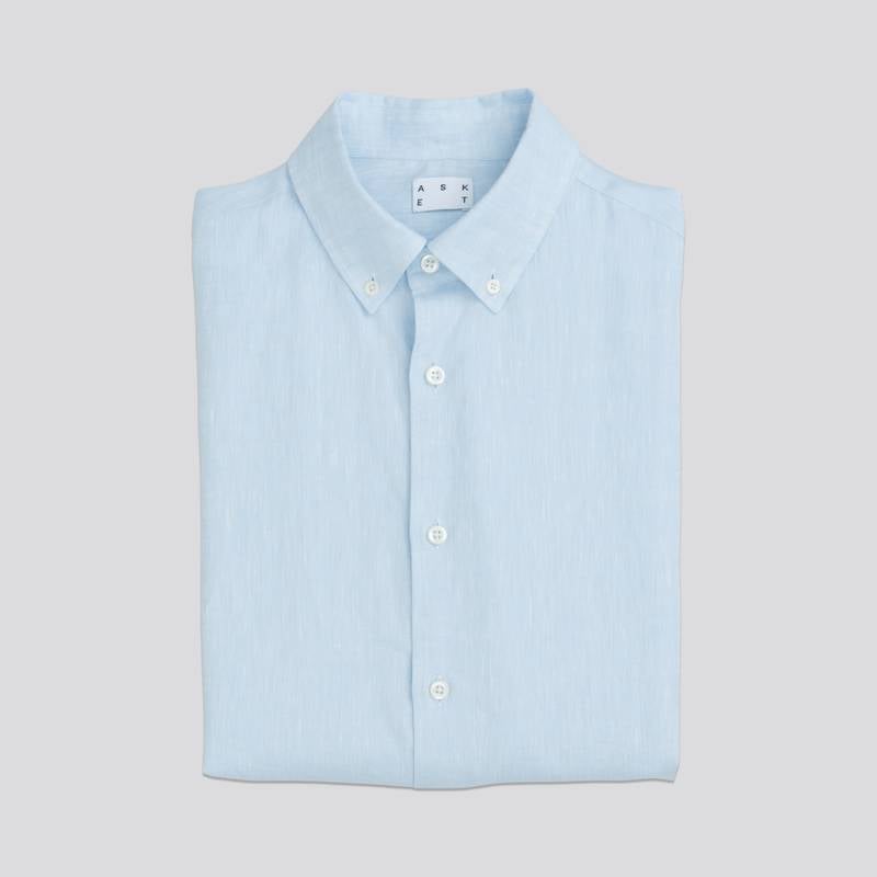 Linen Shirt | Light Blue