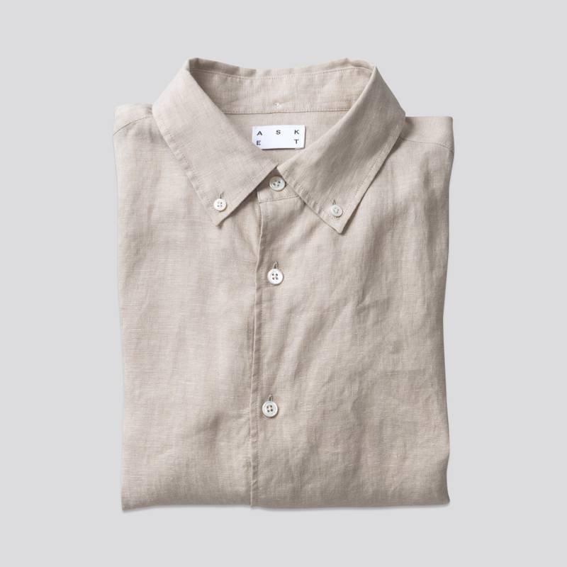 Linen Shirt | Beige