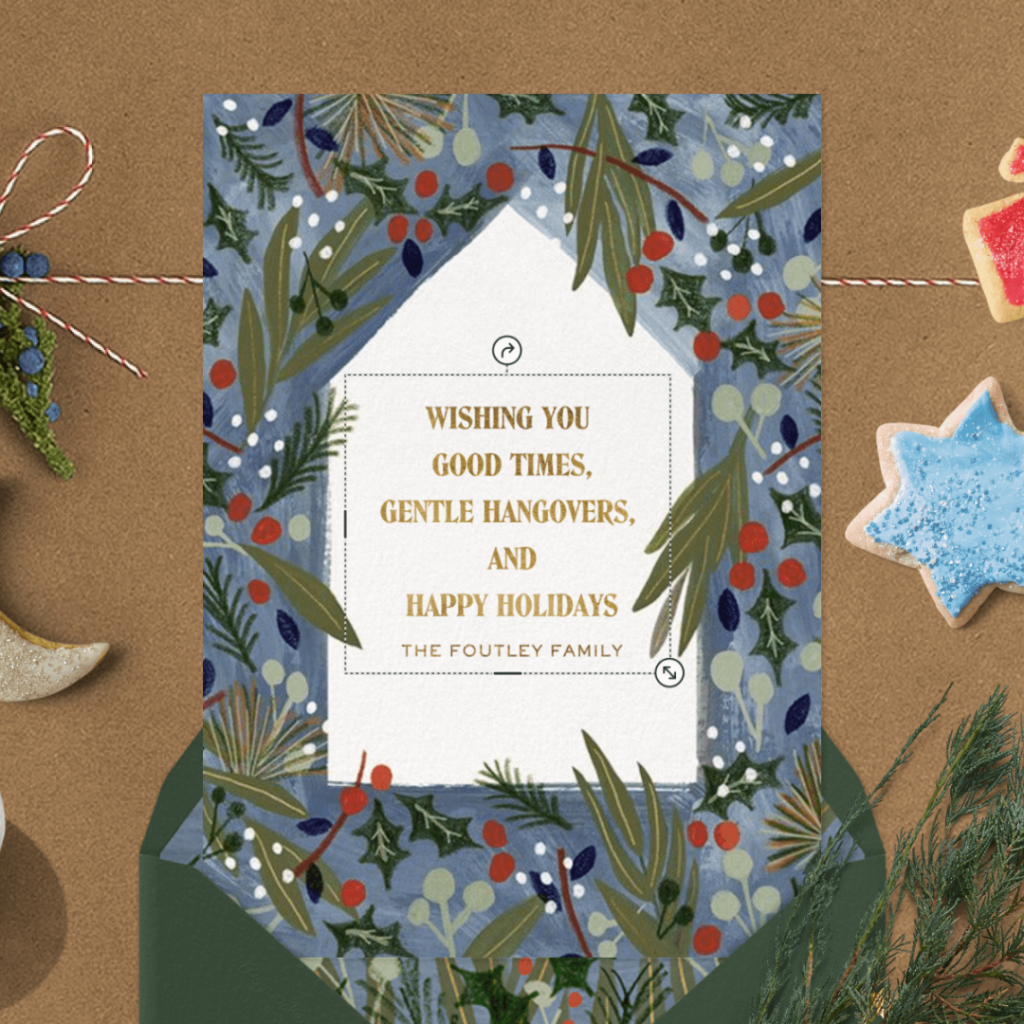 Plastic Free Digital Holiday Cards