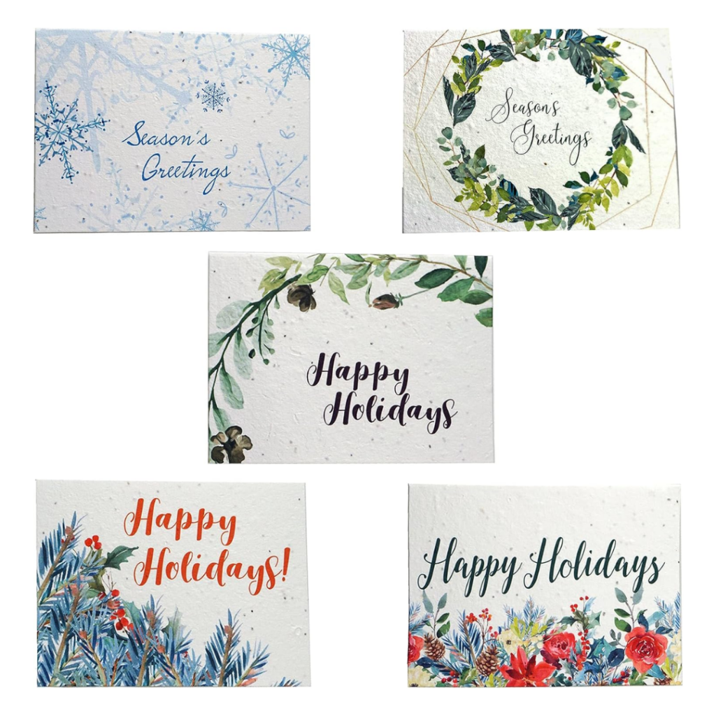 plantable christmas cards