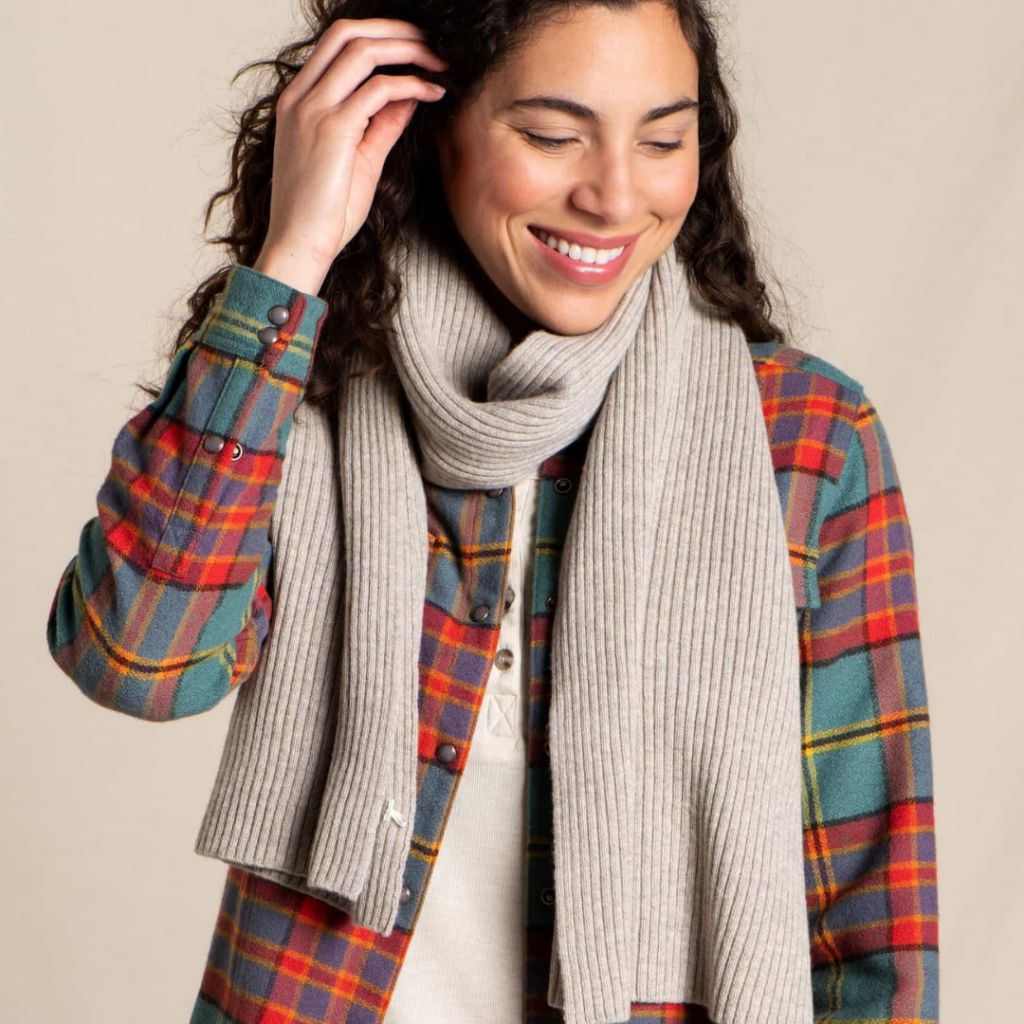 sustainable wool scarves